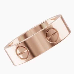 Cartier 18K rose gold size 7 LOVE ring